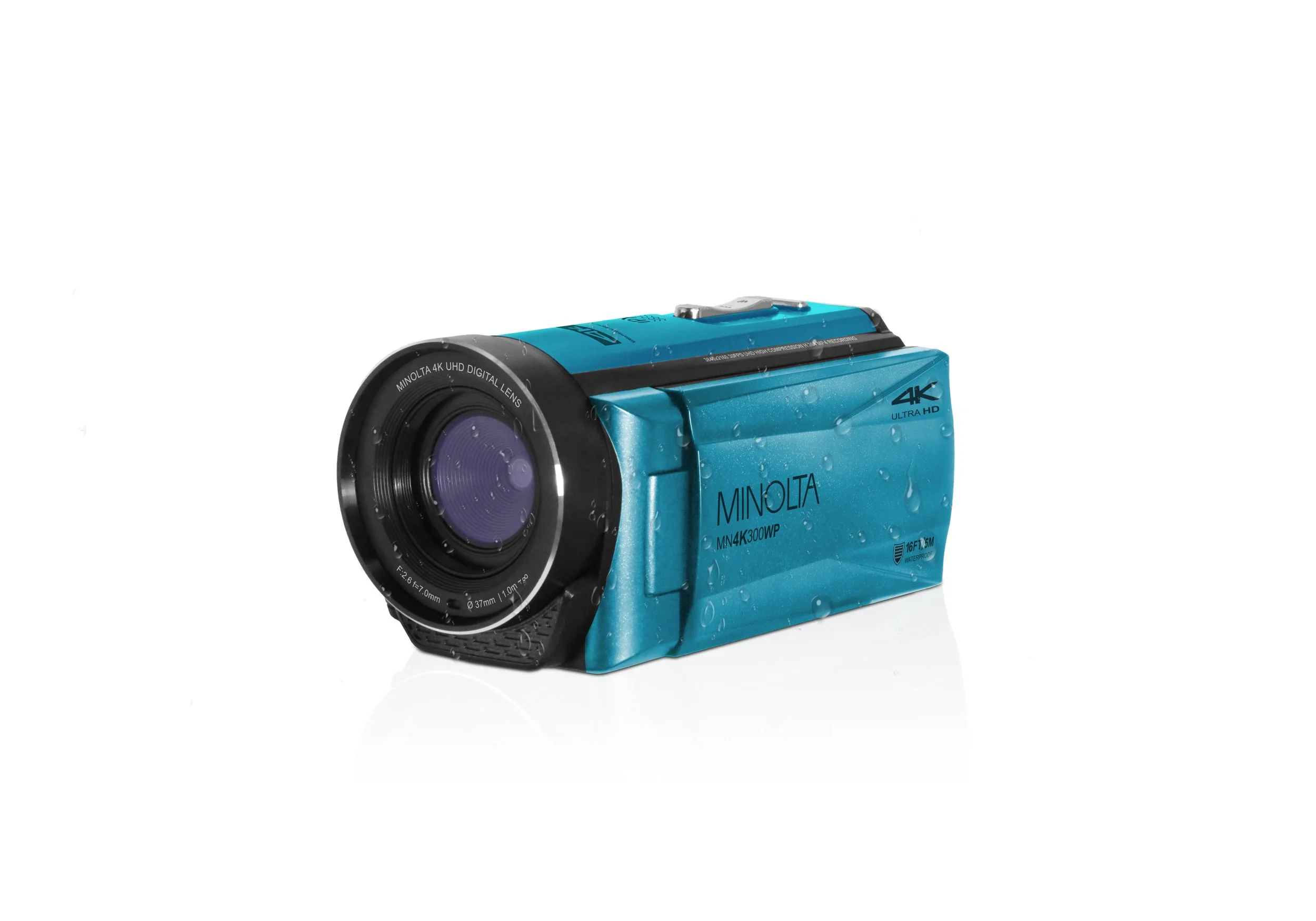 MN4K300WP 4K Ultra HD / 56 MP Waterproof Camcorder — Minolta Digital MN4K300WP 4K Ultra HD / 56 MP Waterproof Camcorder — Minolta Digital